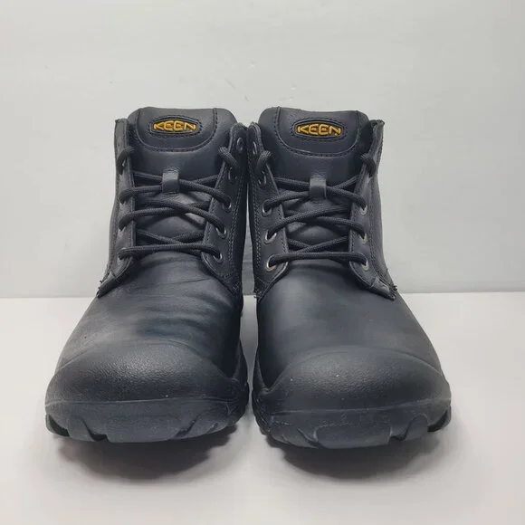 Keen Men\'s Black Leather Work Boots 1007680 US Size 7.5 Built in USA Keen Men main image 3